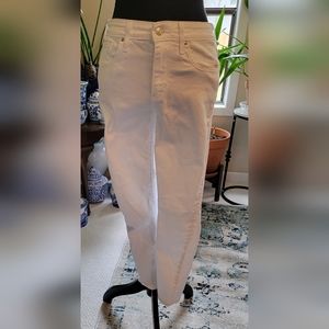 Levi's 721 High Rise Skinny Jean White 28x30